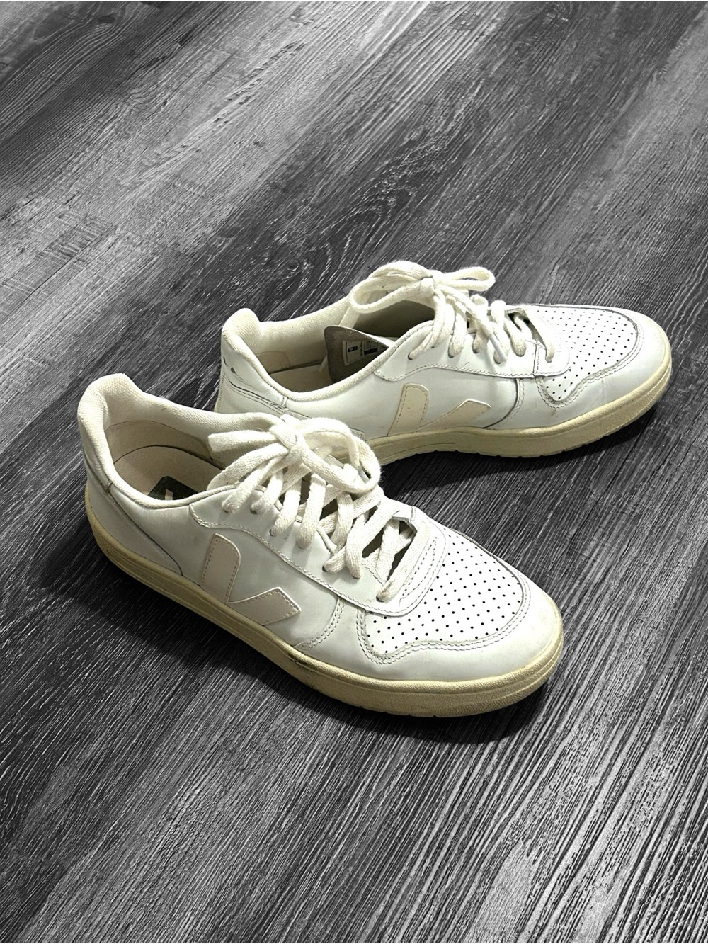 Veja V-10 sneakers Pure Calcaire